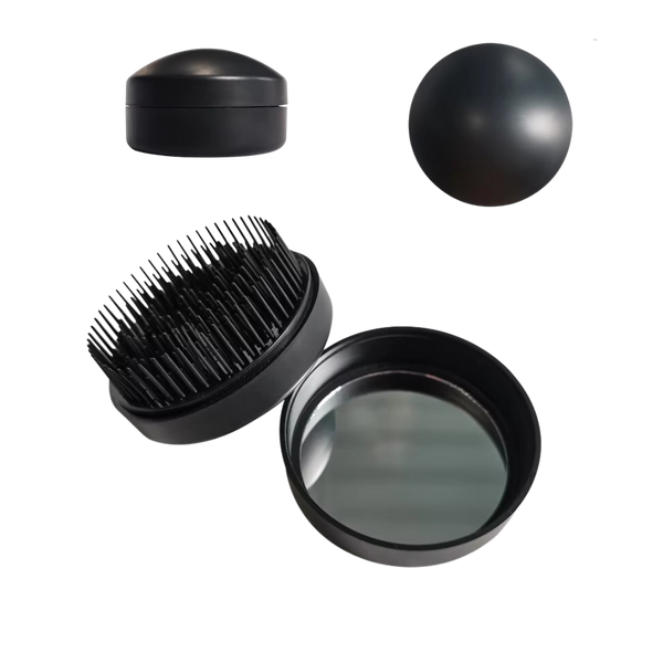 BRUSH Hairbrush with Mirror